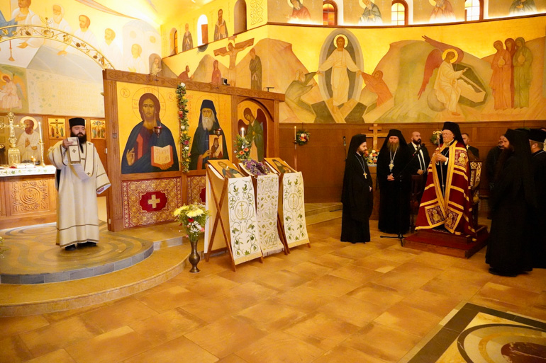 Patriarku Vartholome drejtoi liturgjinë në Manastirin e Essex-it - photo 7