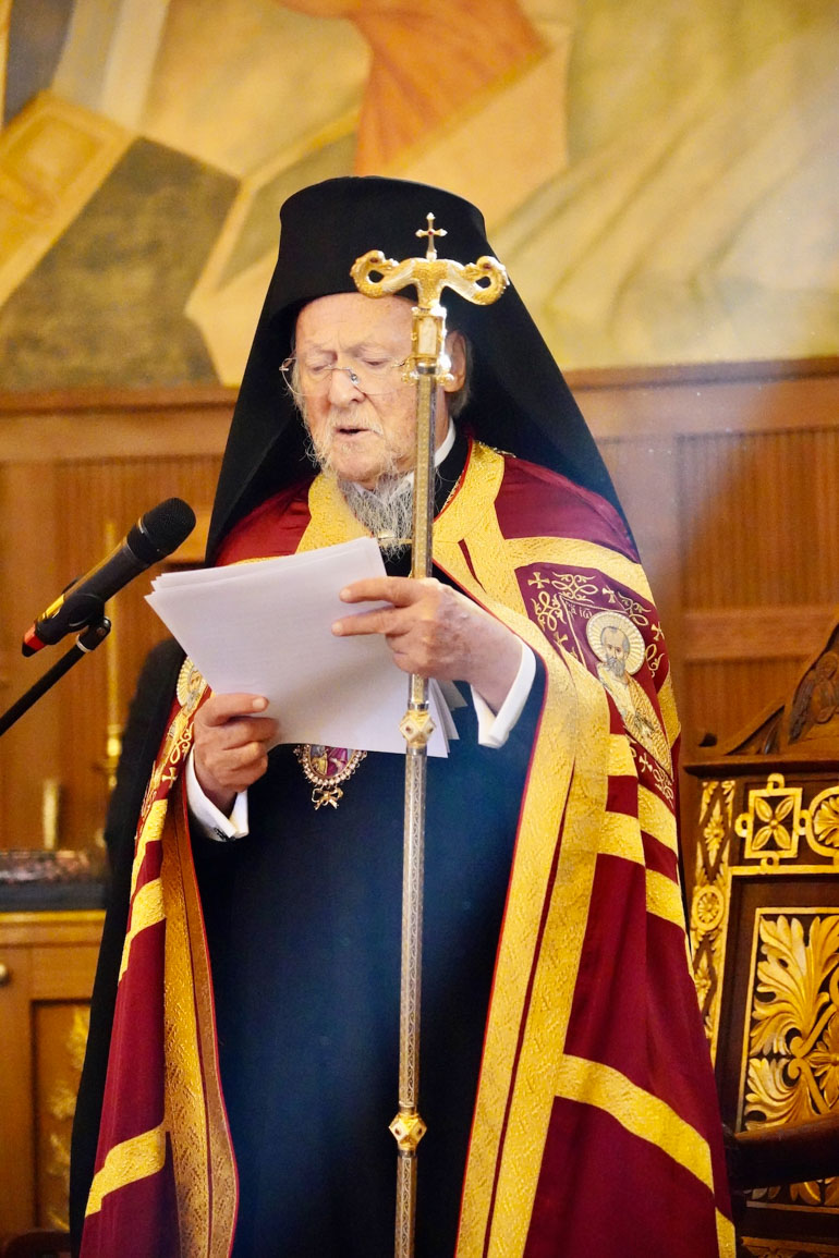 Patriarku Vartholome drejtoi liturgjinë në Manastirin e Essex-it - photo 10