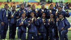 First ever Olympic Gold for Fiji – team gives glory to God