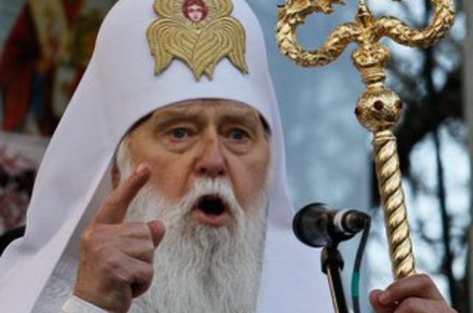 Head of UOC-KP Filaret accuses UAOC in collaboration with Moscow