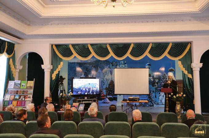 Real science comes from God, – said at a conference in Svyatogorsk Lavra