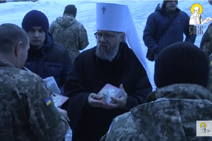 Christmas mission of UOC chaplains in ATO zone completed (VIDEO)