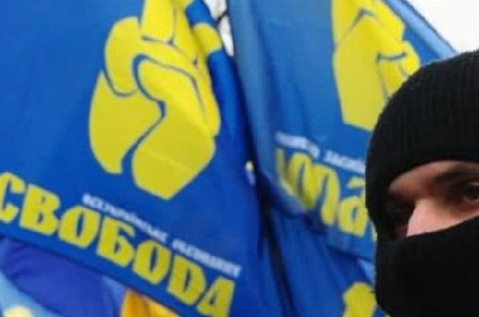 “Svoboda” radicals take over the UOC temple in Zorianoye village, authorities are inactive