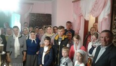 First divine service held in the house of the elder of the seized church of UOC in Kinakhovtsy (PHOTOS)