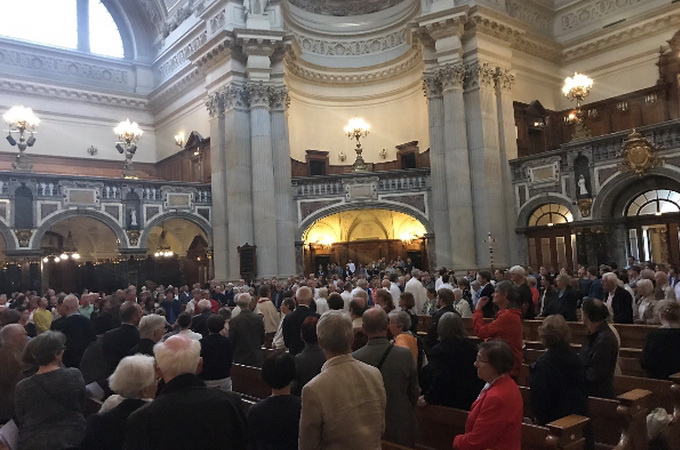 A prayer for peace in Ukraine sounded in Berlin on the Holy Trinity