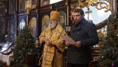 Metropolitan Vissarion of Ovruch accepts repentance of schismatict priest