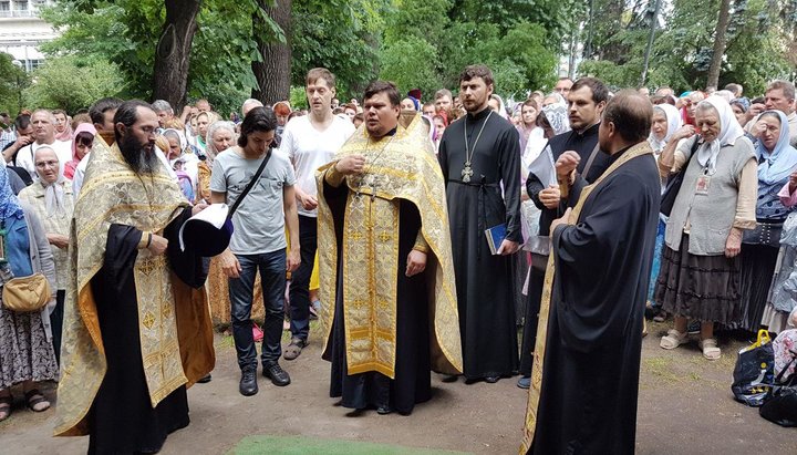 A moleben for the preservation of Christian family values and peace-granting in Ukraine