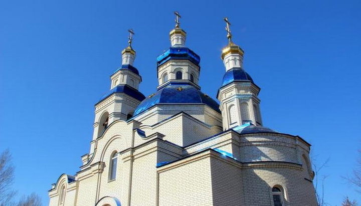 Sretensky temple in Konstantinovka