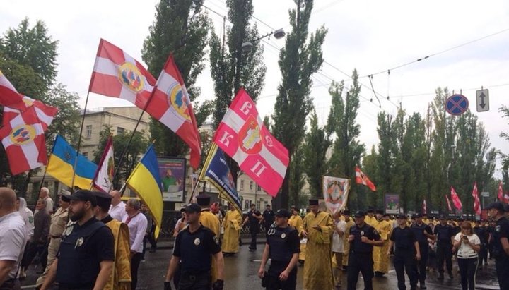 The UOC-KP cross procession in honor of the Day of the Rus Baptism in 2017