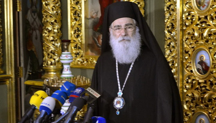 Exarch of the Holy Sepulcher in Cyprus, Metropolitan Timotheos of Vostroi