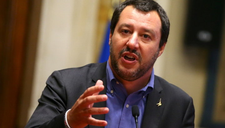 Vice Prime Minister of Italy, Interior Minister Matteo Salvini