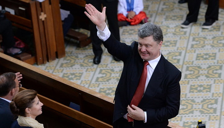 President of Ukraine Petro Poroshenko