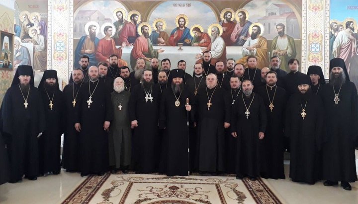 The clergy of the Chernovtsy eparchy, the Gertsa deanery