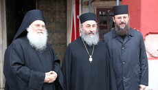 UOC hierarchs have a telephone conversation with Archimandrite Ephraim