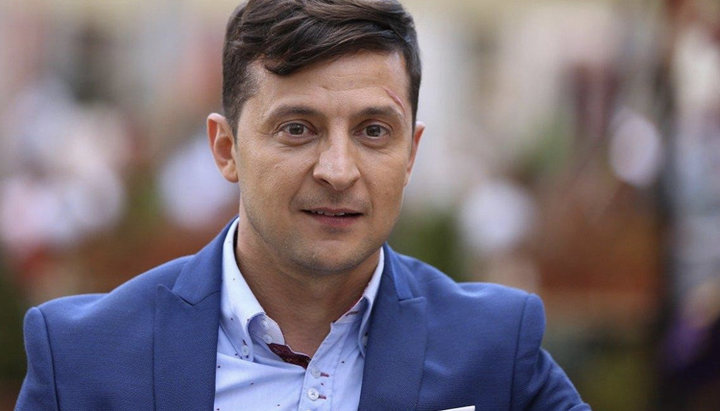 Newly-elected President Vladimir Zelensky