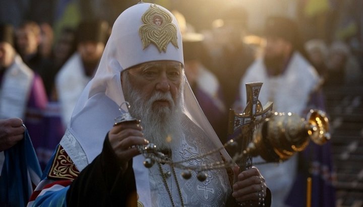 “Honorary Patriarch” of OCU Filaret Denisenko. Photo:interesniy-kiev.livejournal.com