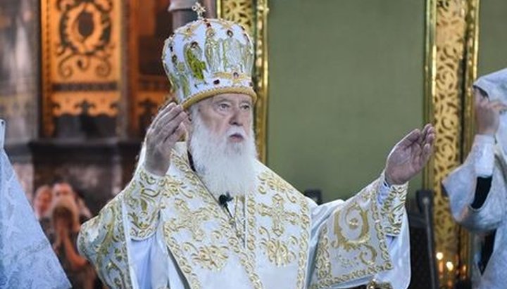 The head of the UOC KP Filaret Denisenko. Photo: Gordon