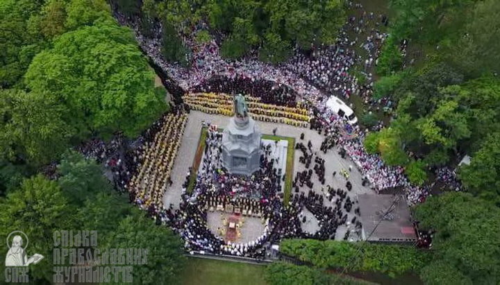 Celebrations in honor of the 1030th anniversary of the Baptism of Rus. Photo: UOJ