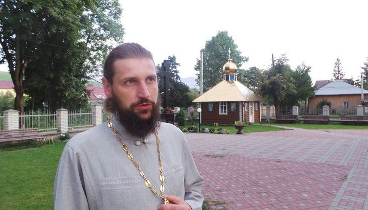 Archpriest Alexander Gashparovich. Photo: UOJ