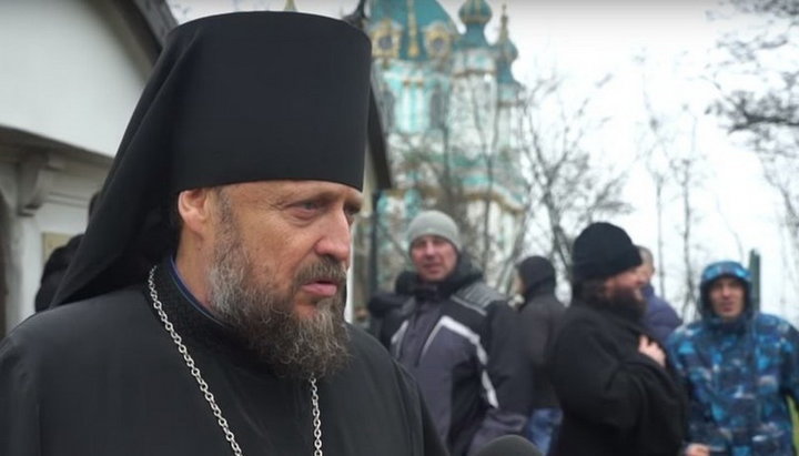 Abbot of the Tithe Monastery Bishop Gedeon of Makarov (Charon). Photo: Facebook