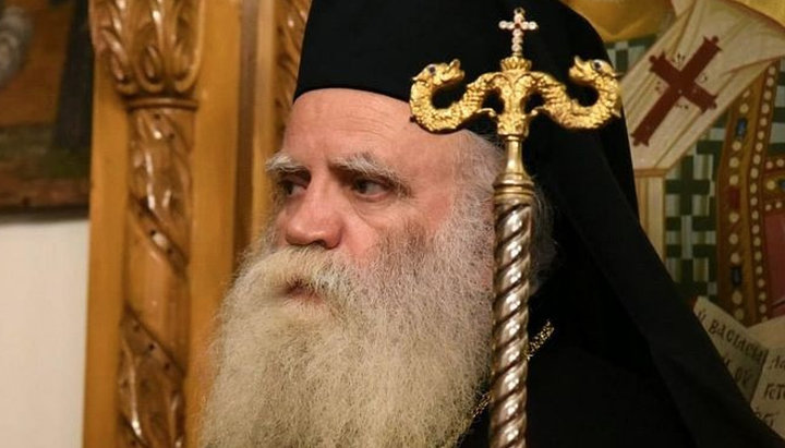 Metropolitan Seraphim of Kythira and Antikythera. Photo: pravoslavie.ru