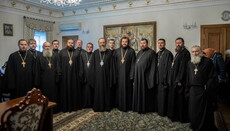 UOC Chancellor meets with clergymen of seized churches of Rovno Eparchy