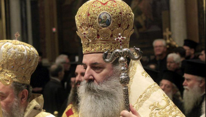 Metropolitan Seraphim (Menzelopoulos) of Piraeus of the Greek Orthodox Church Photo: religions.unian.net