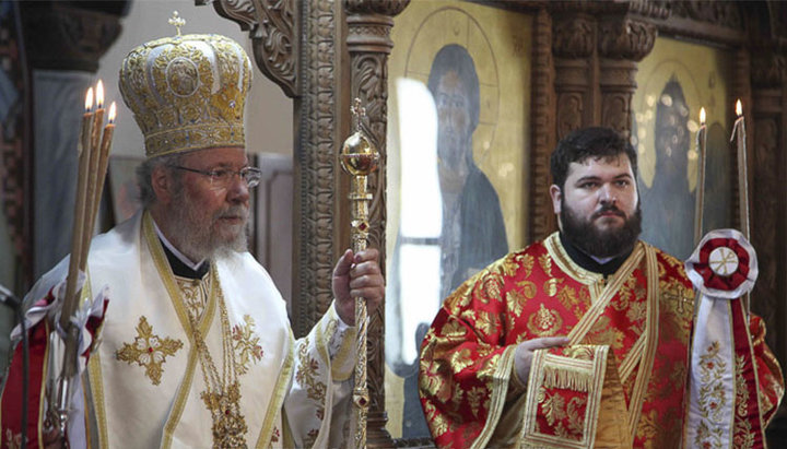 Archbishop Chrysostomos II of New Justiniana and All Cyprus. Photo: romfea.gr