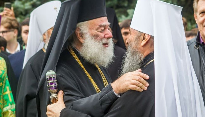 Patriarch Theodore has considered His Beatitude Onuphry the only canonical Primate of the Orthodox Church in Ukraine