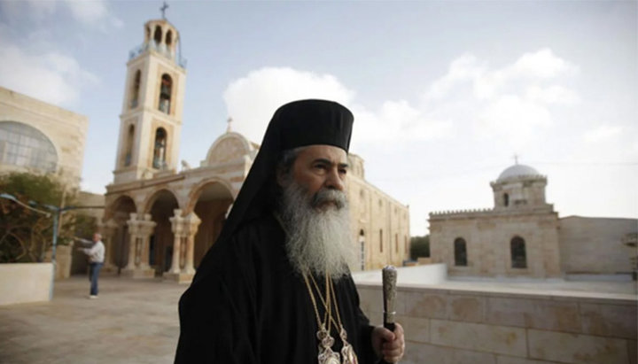 Patriarch Theophilos III of Jerusalem. Photo: amp.znaj.ua