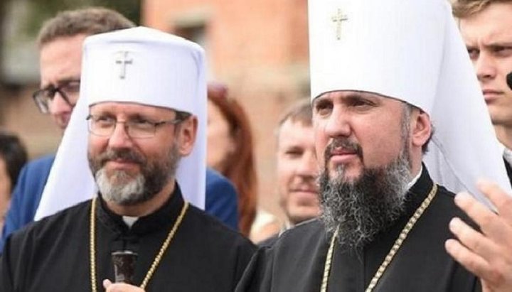 Святослав Шевчук и Епифаний Думенко. Фото: religionpravda.com.ua