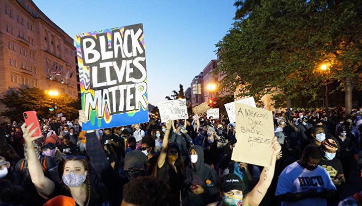 Protesters in Washington. Photo: ria.ru