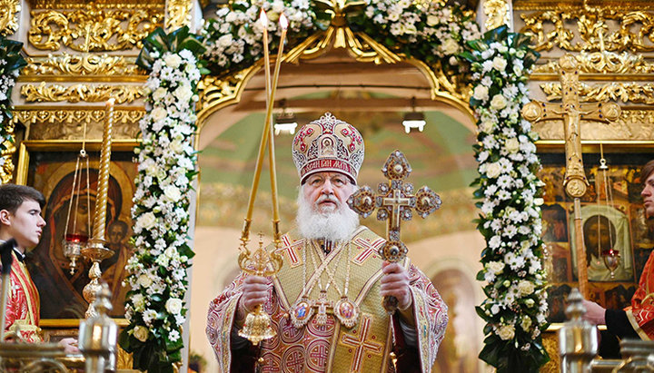 Patriarch Kirill of Moscow and All Rus’, Primate of the Russian Orthodox Church. Photo: foto.patriarchia.ru