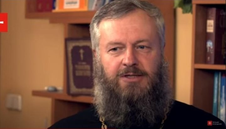 Priest Igor Shumak. Photo: screenshot/YouTube/The First Cossack