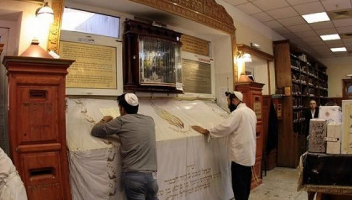 Tzadik Rabbi Nachman's burial site in Uman. Photo: ua-reporter