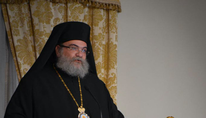 Metropolitan Isaiah of Tamassos. Photo: romfea.gr