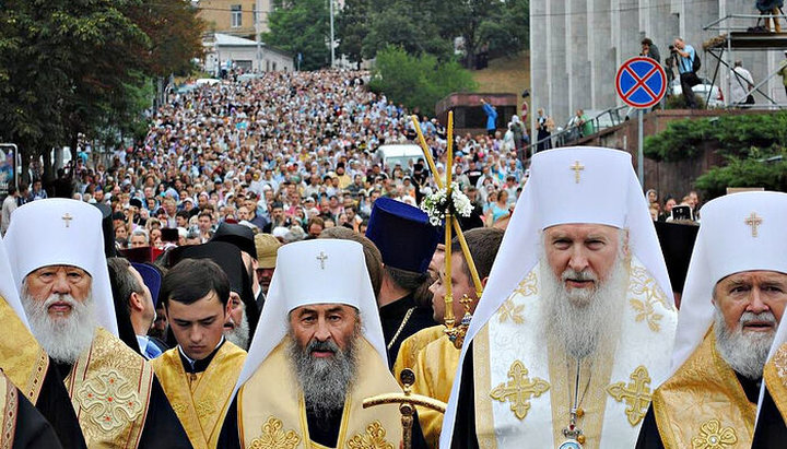 “Today, with the blessing of His Holiness, in all the churches of the ROC, and this is not only Russia, but also Belarus, and Kazakhstan, and Moldova, as well as temples in 60 countries of the world, a prayer is being lifted for Ukraine.” Photo: church.ua