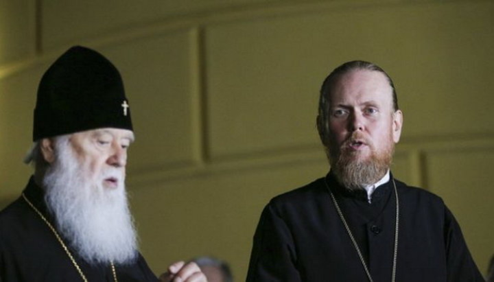 Filaret Denisenko and Eustratiy Zoria. Photo: bbc.com