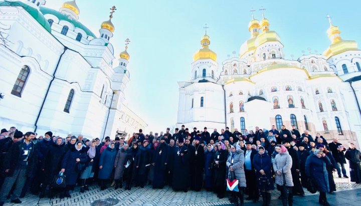 Representatives of the seized churches of the UOC. Photo: UOJ