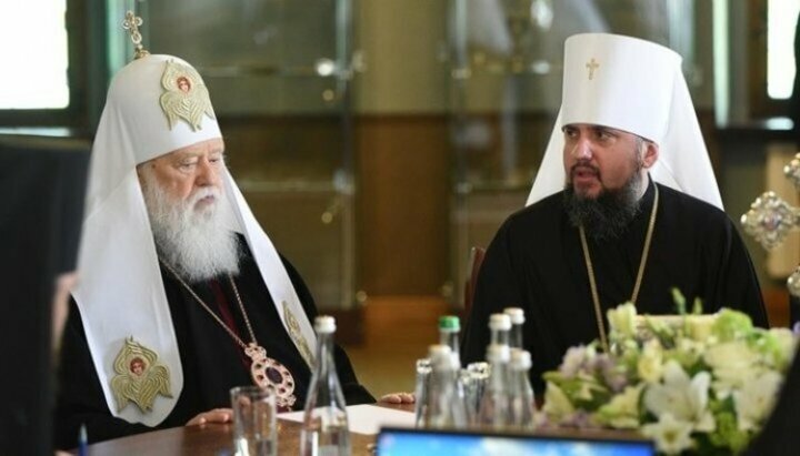 Filaret Denisenko and Sergei Dumenko. Photo: 24.ua