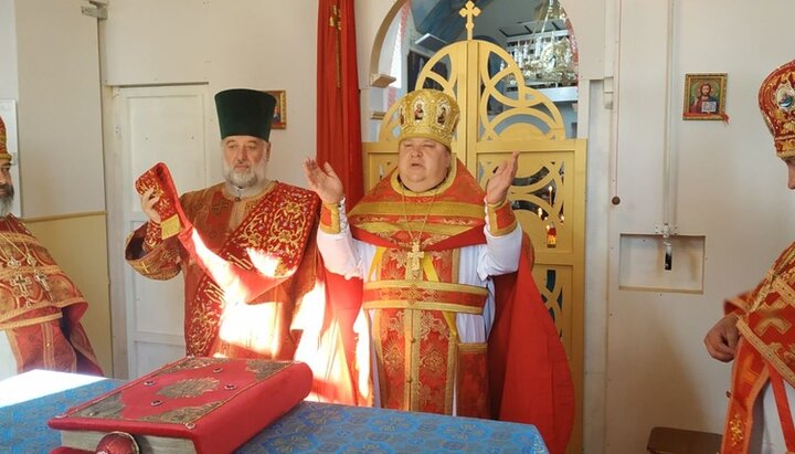 Archpriest Vladimir Meles, rector of the persecuted UOC community in Sadov. Photo: pravoslavna.volyn.ua