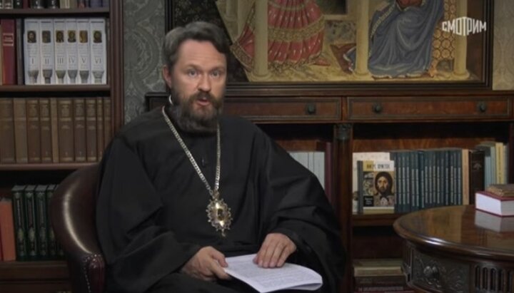 Metropolitan Hilarion (Alfeyev). Photo: a screenshot of the youtube channel 