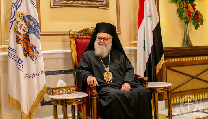 Patriarch John Х of Antioch. Photo vzcz.church.ua