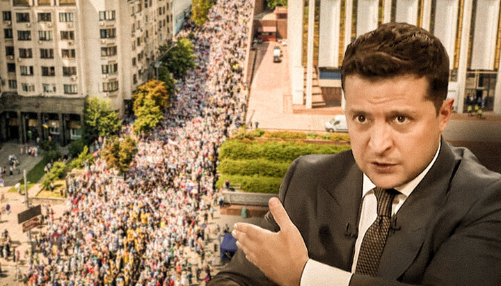 Vladimir Zelensky criticized the UOC for the Great Cross Procession. Photo: UOJ