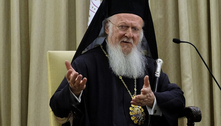 Patriarch Bartholomew of Constantinople. Photo: tsargrad.tv