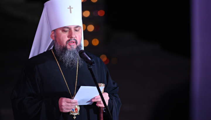 Head of the OCU Epiphany Dumenko. Photo: pomisna.info