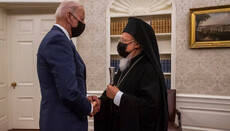 Patriarch Bartholomew meets with Biden and Secretary of State in Washington