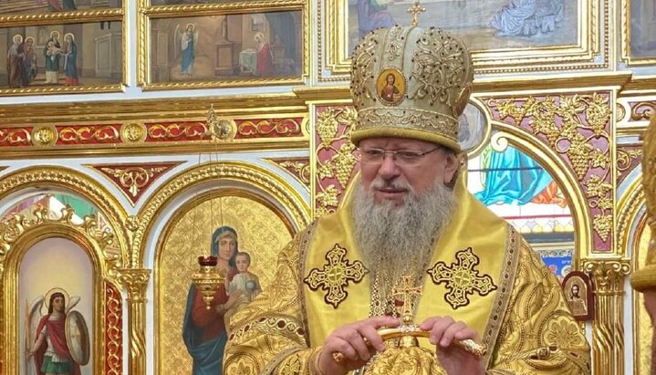 Metropolitan Meletiy (Egorenko). Photo: the press service of the Chernivtsi Eparchy