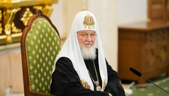 Primate of the Russian Orthodox Church, Patriarch Kirill. Photo: patriarchia.ru