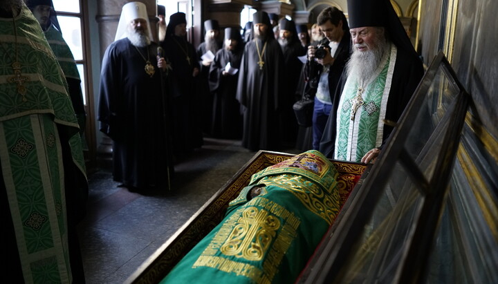 Relics of St. Agapitus of the Kyiv Caves Lavra. Photo: lavra.ua